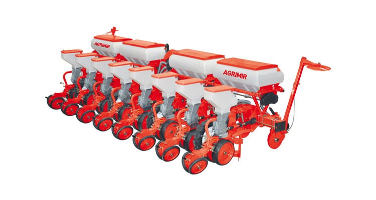 Agrimir-Pneumatic Precision Seed Drill - Disc Type